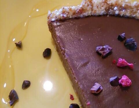 Raw chocolate tarte WS
